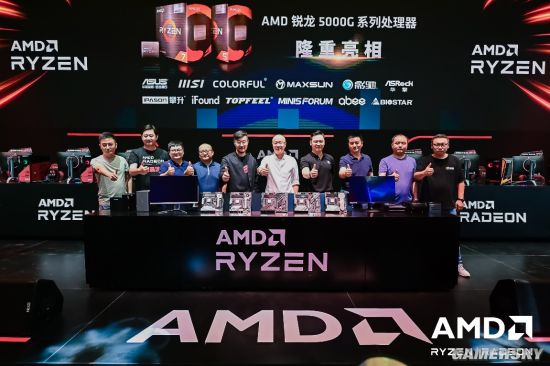 AMD 锐龙5000G系列处理器闪耀ChinaJoy 2021，引领电竞科技新浪潮